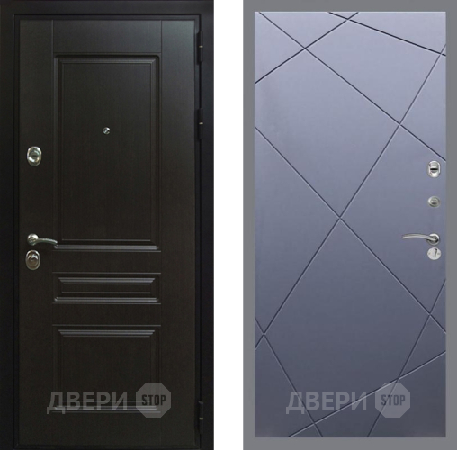 Входная металлическая Дверь Рекс (REX) Премиум-Н FL-291 Силк титан в Старой Купавне