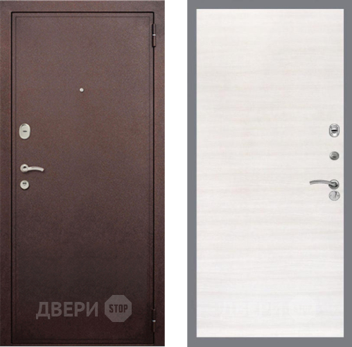 Входная металлическая Дверь Рекс (REX) 2 Медный Антик GL Акация в Старой Купавне