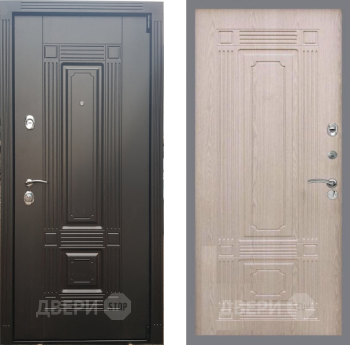 Входная металлическая Дверь Рекс (REX) 9 FL-2 Беленый дуб в Старой Купавне