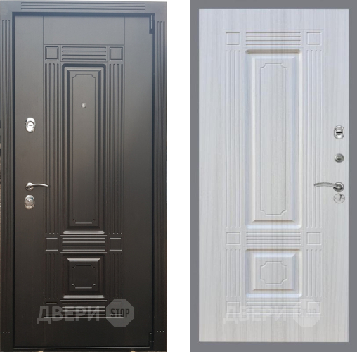 Входная металлическая Дверь Рекс (REX) 9 FL-2 Сандал белый в Старой Купавне