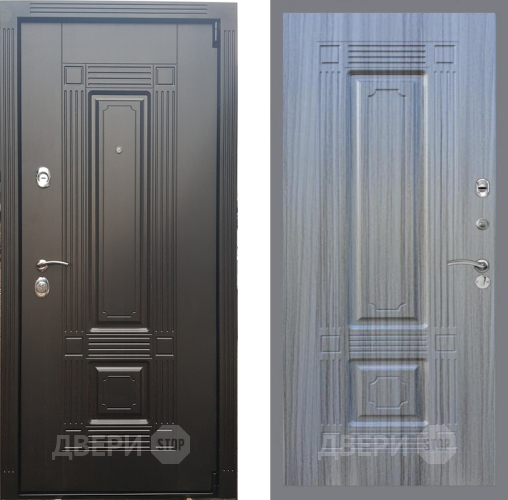 Входная металлическая Дверь Рекс (REX) 9 FL-2 Сандал грей в Старой Купавне