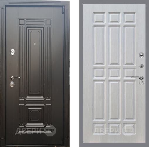 Входная металлическая Дверь Рекс (REX) 9 FL-33 Лиственница беж в Старой Купавне