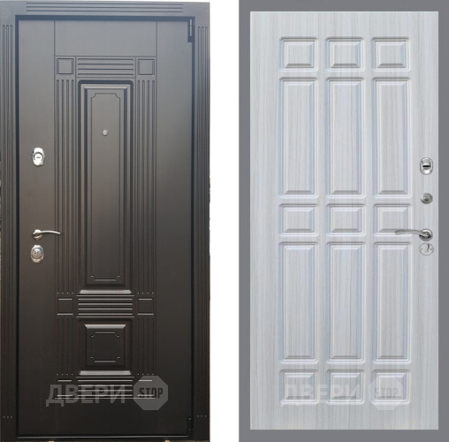 Входная металлическая Дверь Рекс (REX) 9 FL-33 Сандал белый в Старой Купавне