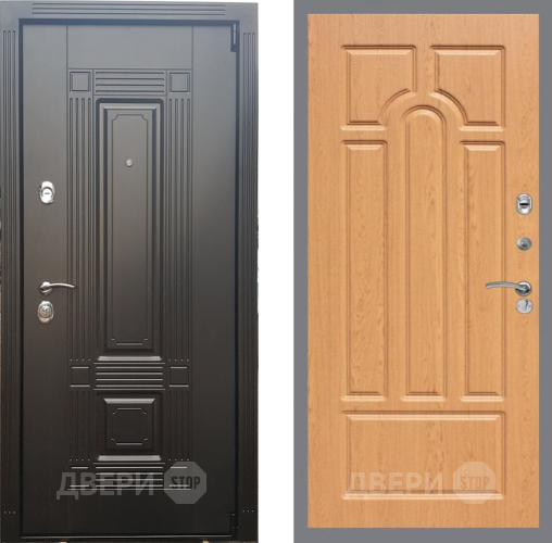 Входная металлическая Дверь Рекс (REX) 9 FL-58 Дуб в Старой Купавне