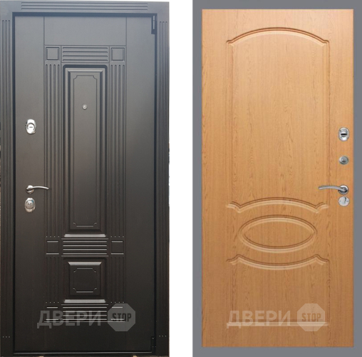 Входная металлическая Дверь Рекс (REX) 9 FL-128 Дуб в Старой Купавне