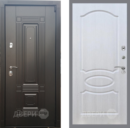 Входная металлическая Дверь Рекс (REX) 9 FL-128 Лиственница беж в Старой Купавне