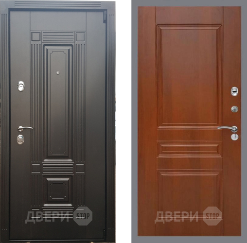 Входная металлическая Дверь Рекс (REX) 9 FL-243 Итальянский орех в Старой Купавне