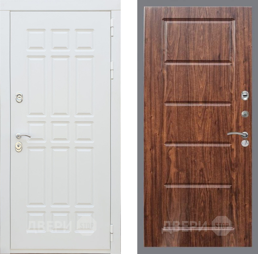 Дверь Рекс (REX) 8 Силк Сноу FL-39 орех тисненый в Старой Купавне