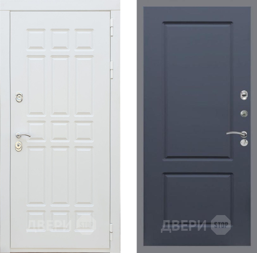 Входная металлическая Дверь Рекс (REX) 8 Силк Сноу FL-117 Силк титан в Старой Купавне