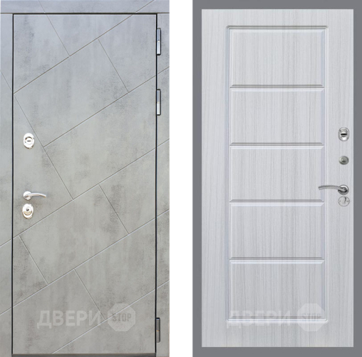 Входная металлическая Дверь Рекс (REX) 22 FL-39 Сандал белый в Старой Купавне