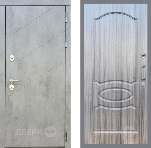 Входная металлическая Дверь Рекс (REX) 22 FL-128 Сандал грей в Старой Купавне