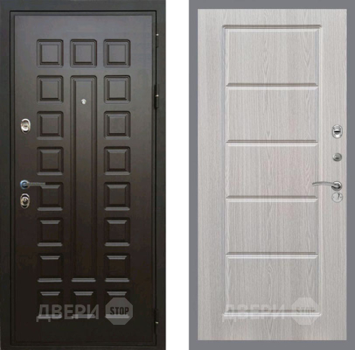 Входная металлическая Дверь Рекс (REX) Премиум 3к FL-39 Беленый дуб в Старой Купавне