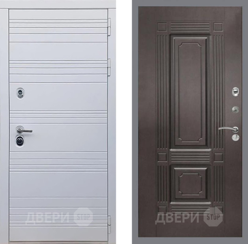 Входная металлическая Дверь Рекс (REX) 14 Силк Сноу FL-2 Венге в Старой Купавне