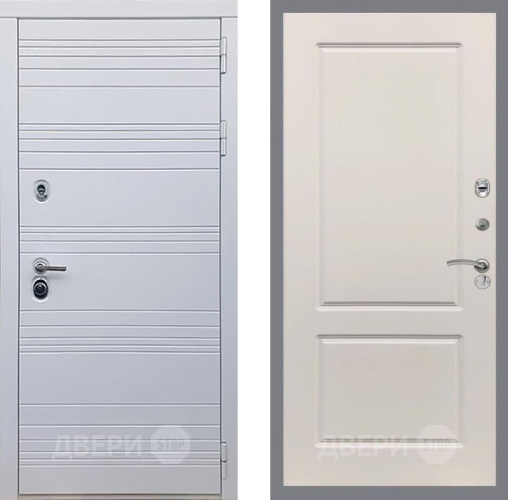 Входная металлическая Дверь Рекс (REX) 14 Силк Сноу FL-117 Шампань в Старой Купавне