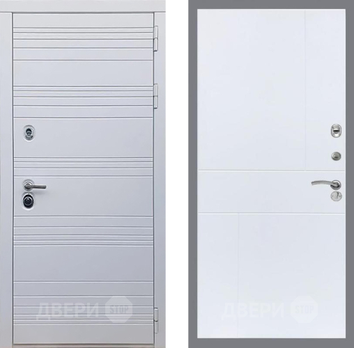 Входная металлическая Дверь Рекс (REX) 14 Силк Сноу FL-290 Силк Сноу в Старой Купавне