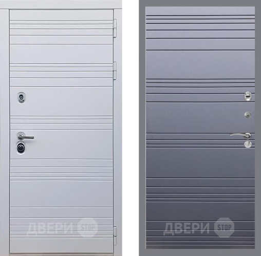 Дверь Рекс (REX) 14 Силк Сноу Line Силк титан в Старой Купавне