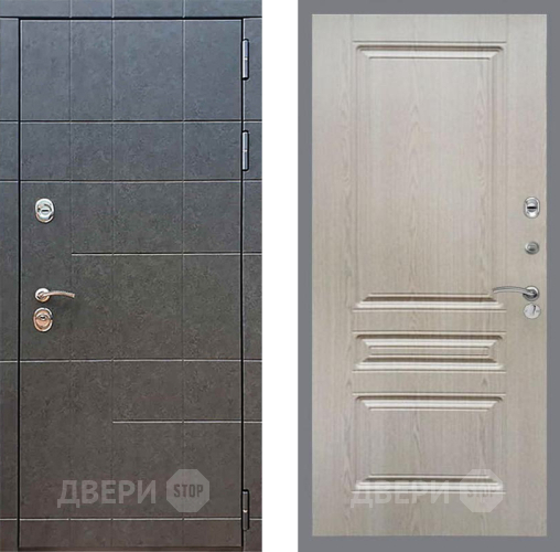 Входная металлическая Дверь Рекс (REX) 21 FL-243 Беленый дуб в Старой Купавне