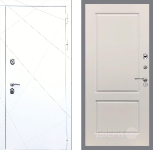 Входная металлическая Дверь Рекс (REX) 13 Силк Сноу FL-117 Шампань в Старой Купавне