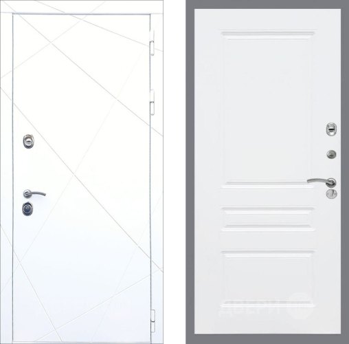 Дверь Рекс (REX) 13 Силк Сноу FL-243 Силк Сноу в Старой Купавне