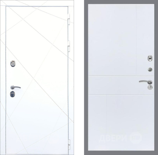 Входная металлическая Дверь Рекс (REX) 13 Силк Сноу FL-290 Силк Сноу в Старой Купавне