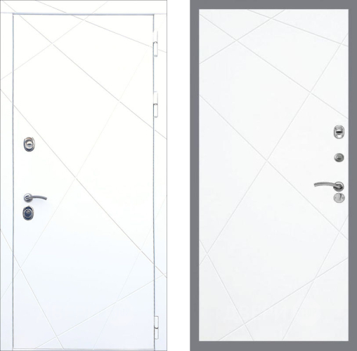 Входная металлическая Дверь Рекс (REX) 13 Силк Сноу FL-291 Силк Сноу в Старой Купавне