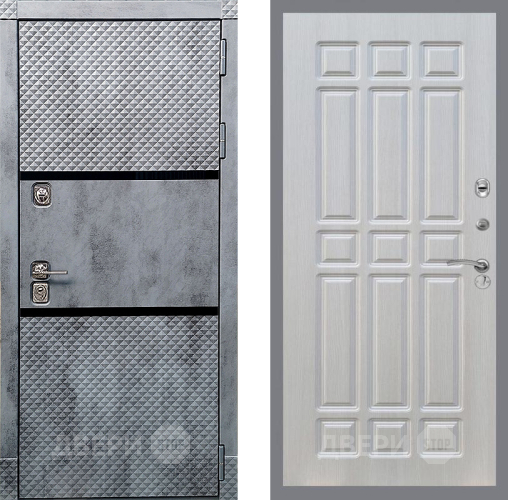 Дверь Рекс (REX) 15 Бетон Темный FL-33 Лиственница беж в Старой Купавне