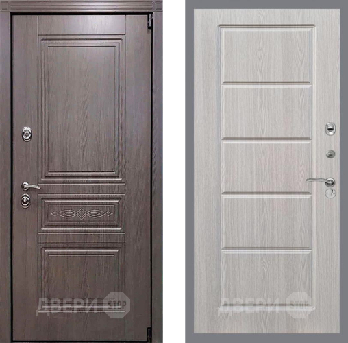 Входная металлическая Дверь Рекс (REX) Премиум-S FL-39 Беленый дуб в Старой Купавне