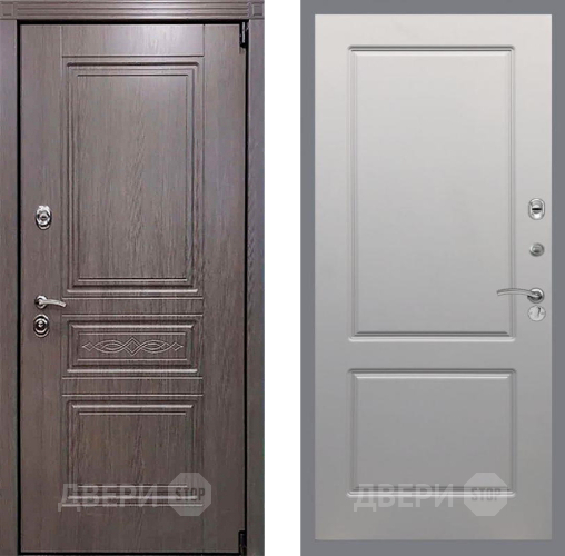 Входная металлическая Дверь Рекс (REX) Премиум-S FL-117 Грей софт в Старой Купавне