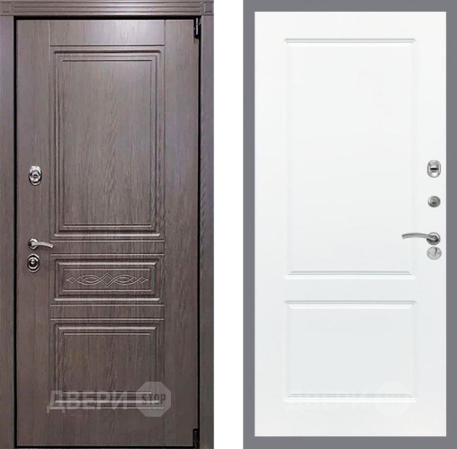 Входная металлическая Дверь Рекс (REX) Премиум-S FL-117 Силк Сноу в Старой Купавне