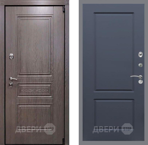 Входная металлическая Дверь Рекс (REX) Премиум-S FL-117 Силк титан в Старой Купавне