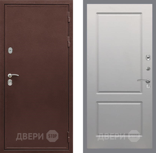 Входная металлическая Дверь Рекс (REX) 5А FL-117 Грей софт в Старой Купавне