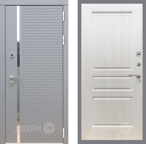 Входная металлическая Дверь Рекс (REX) 24 FL-243 Лиственница беж в Старой Купавне