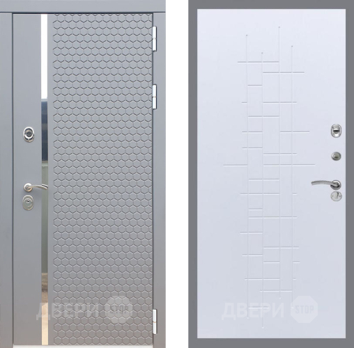 Входная металлическая Дверь Рекс (REX) 24 FL-289 Белый ясень в Старой Купавне