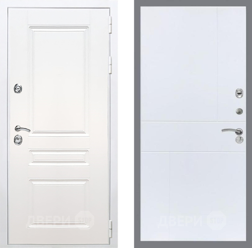 Дверь Рекс (REX) Премиум-н Силк Сноу FL-290 Силк Сноу в Старой Купавне