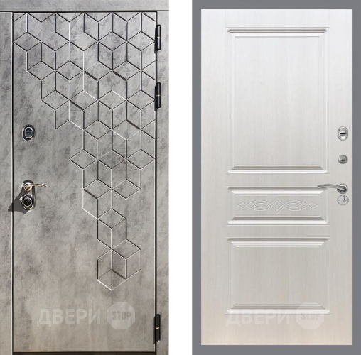 Входная металлическая Дверь Рекс (REX) 23 FL-243 Лиственница беж в Старой Купавне