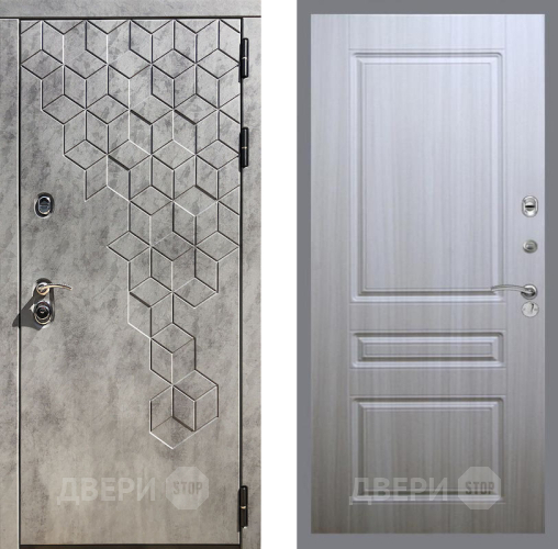 Входная металлическая Дверь Рекс (REX) 23 FL-243 Сандал белый в Старой Купавне