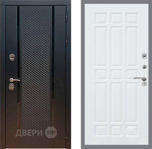 Входная металлическая Дверь Рекс (REX) 25 FL-33 Силк Сноу в Старой Купавне