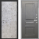 Входная металлическая Дверь Интекрон (INTECRON) Гектор Мрамор Светлый ФЛ-243 Графит вуд дуб в Старой Купавне