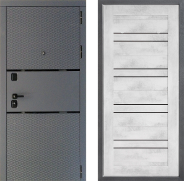 Дверь Дверной континент Диамант Дизайн ФЛ-49 Бетон снежный 860х2050 мм