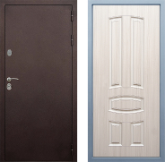 Дверь Дива МД-40 Медь М-3 Сандал белый