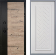 Дверь Заводские двери Ларте Упра Белый софт