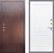 Дверь Рекс (REX) 1 FL-117 Силк Сноу 960х2050 мм