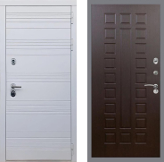 Дверь Рекс (REX) 14 Силк Сноу FL-183 Венге 860х2050 мм